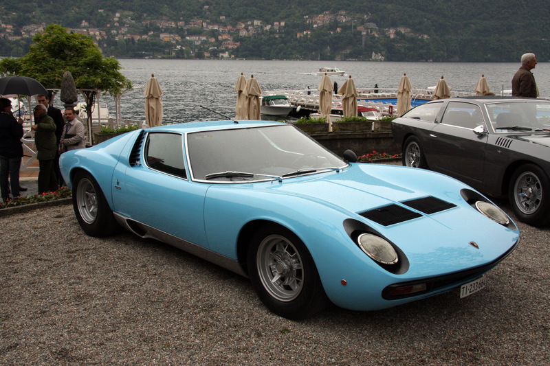 Illustration for article titled Even The Lamborghini Miura's Tires Scream Speed
